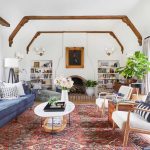 Emily Henderson Modern English Cottage Tudor Living Room Reveal10